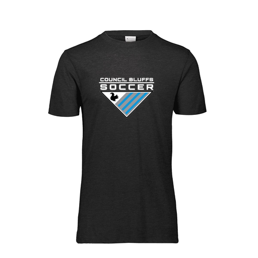 [FTSCUBBK-AS-LOGO1] Decker Men's Tri-Blend T-Shirt - Short Sleeve (Adult S, Black, Logo 1)