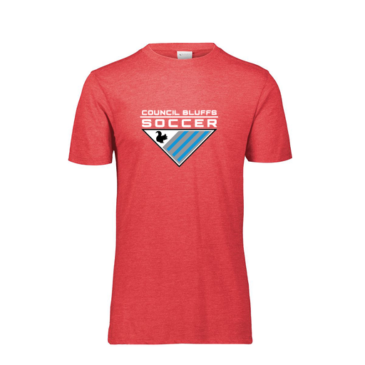 [3066.V96.S-LOGO1] Youth Ultra-blend T-Shirt (Youth S, Red, Logo 1)