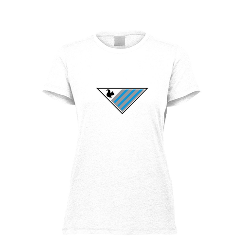 [FTSCUBWH-FAXS-LOGO1] Decker Women's Tri-Blend T-Shirt - Short Sleeve (Female Adult XS, White, Logo 1)