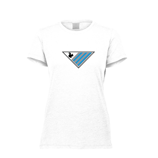 [FTSCUBWH-FAXS-LOGO2] Decker Women's Tri-Blend T-Shirt - Short Sleeve (Female Adult XS, White, Logo 2)
