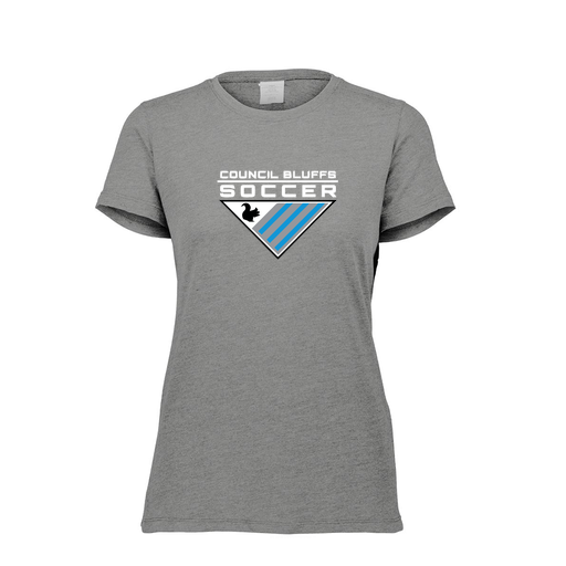 [3067.013.XS-LOGO1] Ladies Ultra-blend T-Shirt (Female Adult XS, Gray, Logo 1)