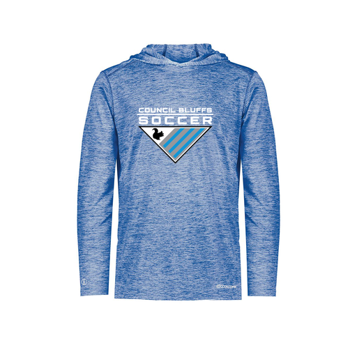 [FOLHCGRY-AS-LOGO1] Decker Men's Charge Hoodie (Adult S, Royal, Logo 1)