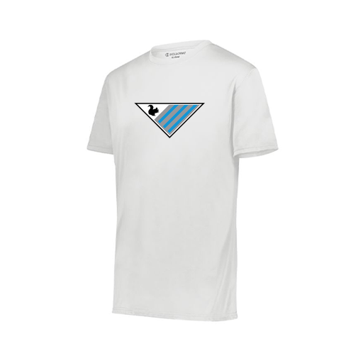 [222818.005.S-LOGO2] Men's Movement Dri Fit Shirt (Adult S, White, Logo 2)