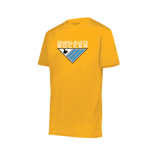 [222818.025.S-LOGO1] Men's Movement Dri Fit Shirt (Adult S, Athletic Gold, Logo 1)