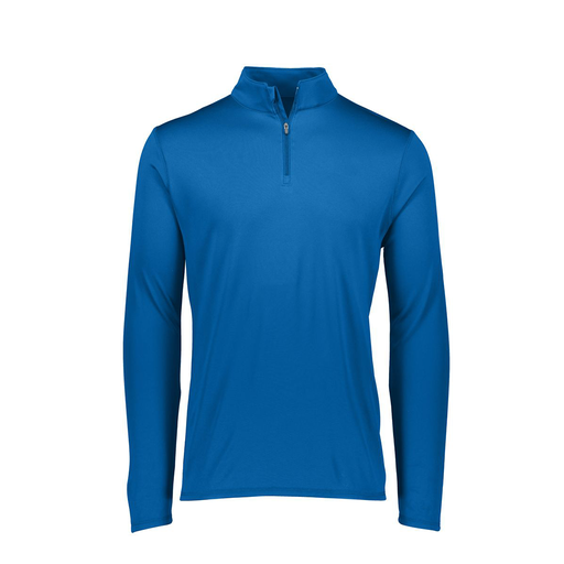 [FTLQFLRY-FAXS-LOGO5] Ladies Flex-Lite 1/4 Zip Shirt (Female Adult XS, Royal, Logo 5)