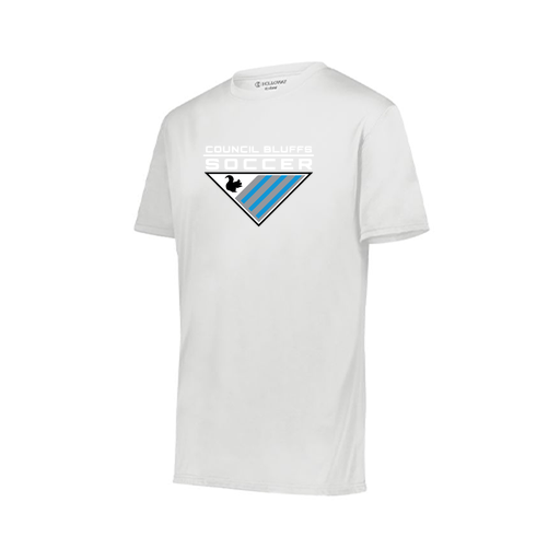 [222819.005.XXS-LOGO1] Youth Movement Dri Fit Shirt (Youth XXS, White, Logo 1)